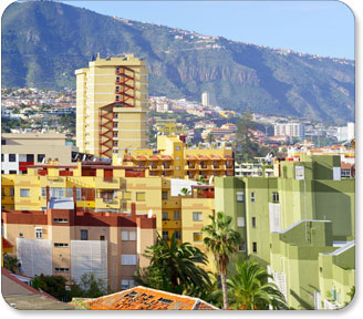 Blick auf Puerto de la Cruz